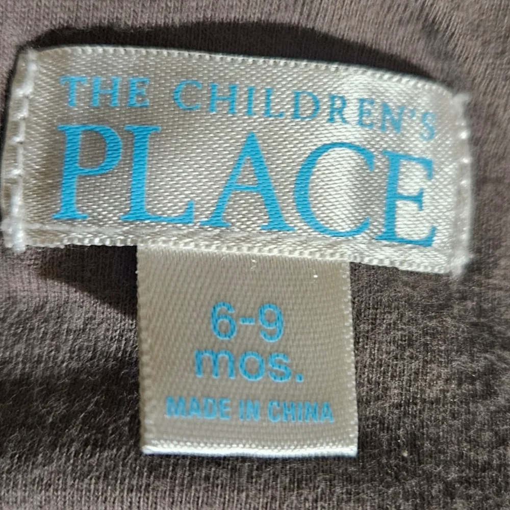 Children Place Knit Embroider Fall Wonter Hooded Jacket Zipper Bear Infant 6-9M